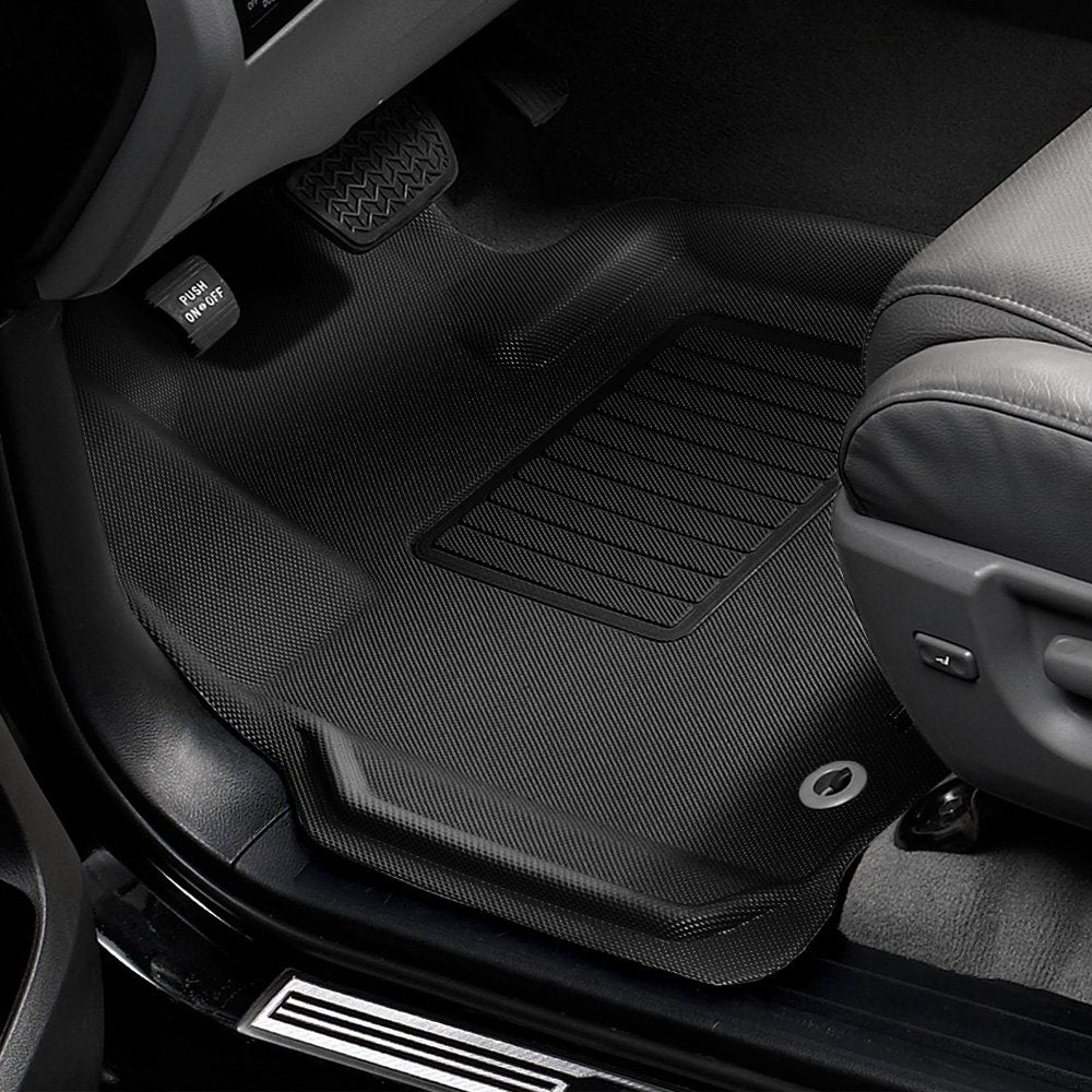 3D Mats Kagu Black Floor Liner Sets For Volkswagen Passat 2012-2019 L1VW05601509