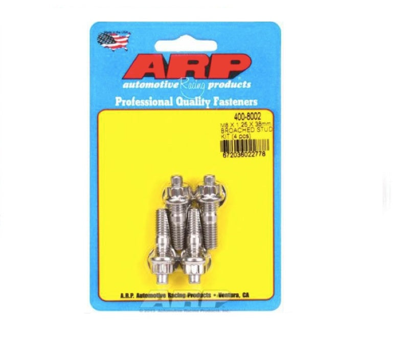 ARP Stainless Steel Accessory Stud Kit M8 X 1.25 X 38mm - 400-8002