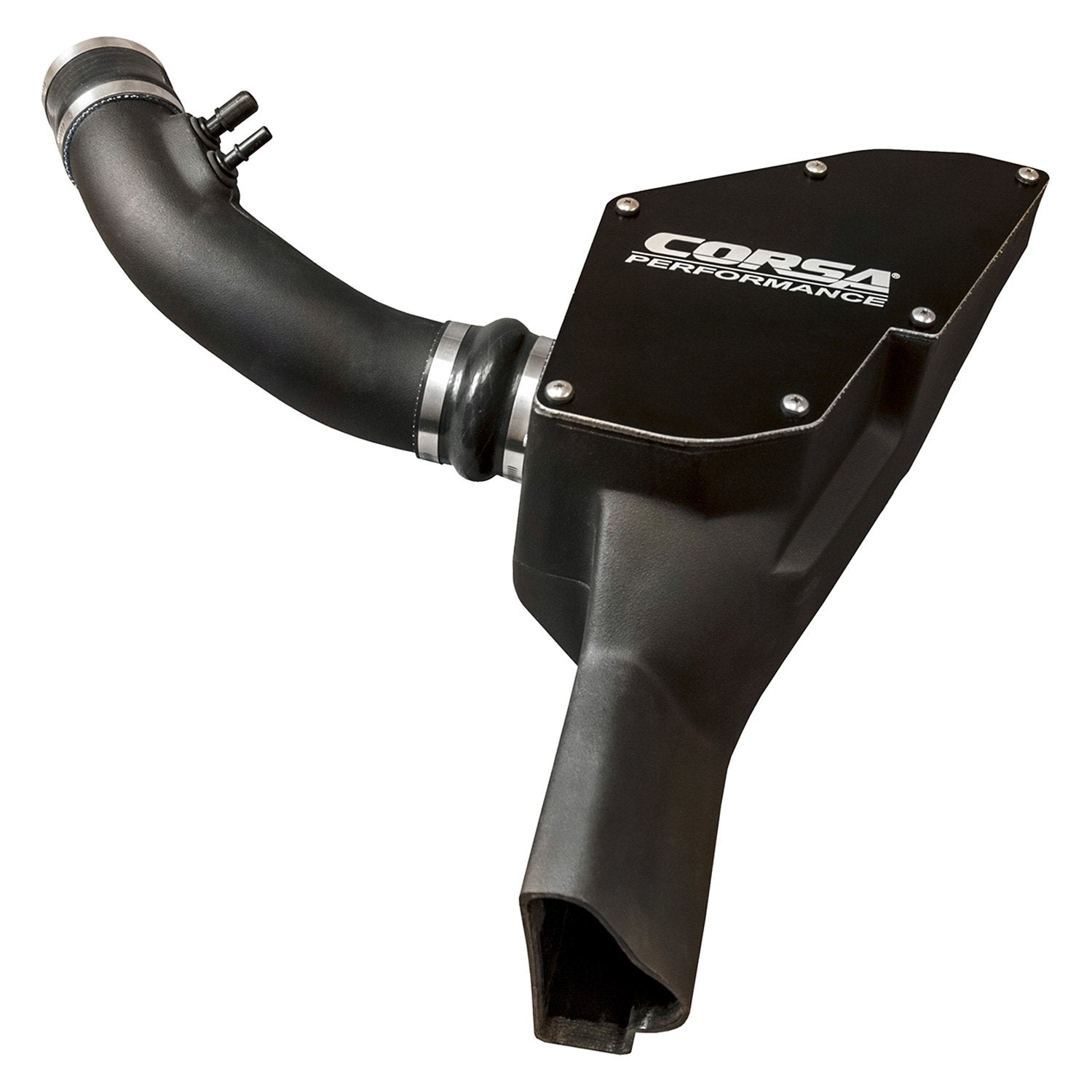Corsa Closed Box Plastic Black Cold Air Intake System For Mustang 15-17 419637