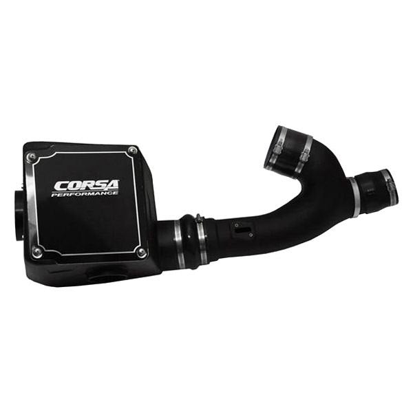 Corsa Closed Box Plastic Black Cold Air Intake System For Ford F-150 11 44392