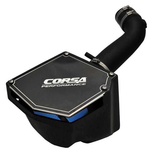 Corsa Closed Box Plastic Black Cold Air Intake System For Wrangler 07-11 44411