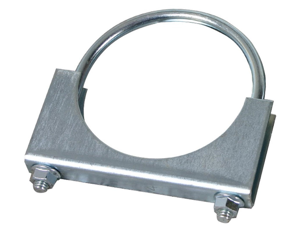 Diamond Eye U-Bolt Clamps Steel Zinc Plated 4" Weld-On Hanger SS 455002