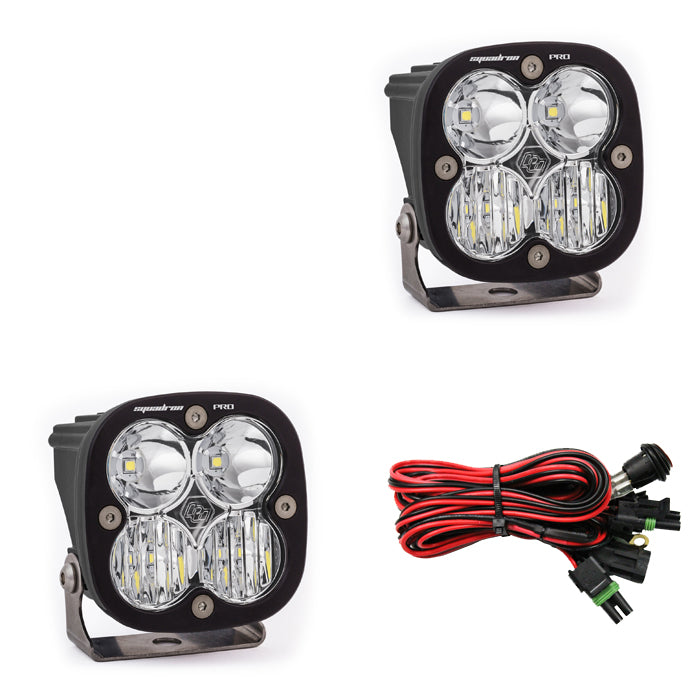 Baja Designs Squadron Pro Series LED Lights With Driving/Combo Pattern - 497803