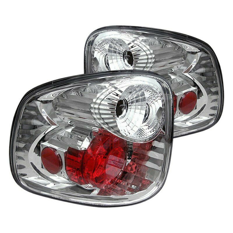 Spyder Auto Euro Style Chrome Tail Lights for 97-00 Ford F150 Flareside  5003386