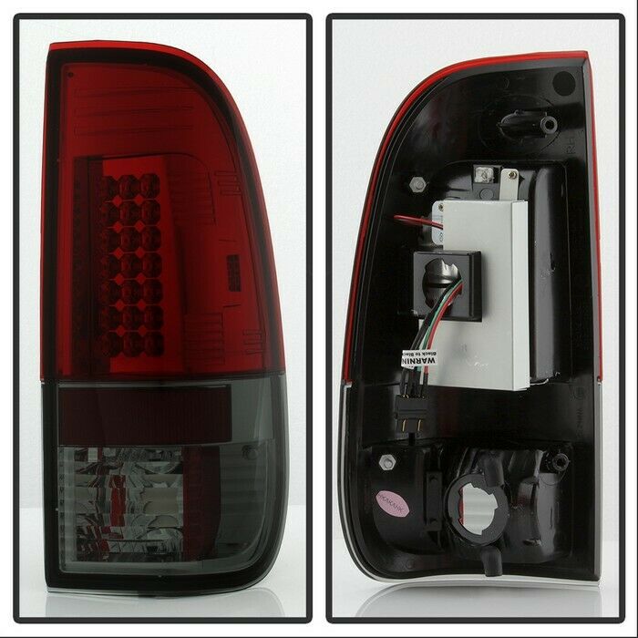 Spyder Auto ALT-YD-FF15097-LED-RS LED Red Smoke Tail Lights - 5003492