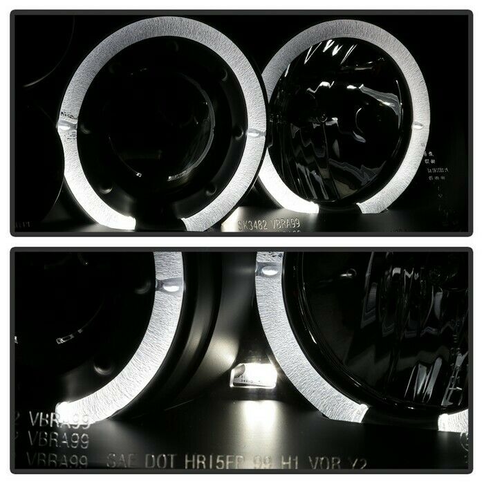Spyder Auto Projector Black Head Lights Fits 99-05 Volkswagen Jetta - 5012258
