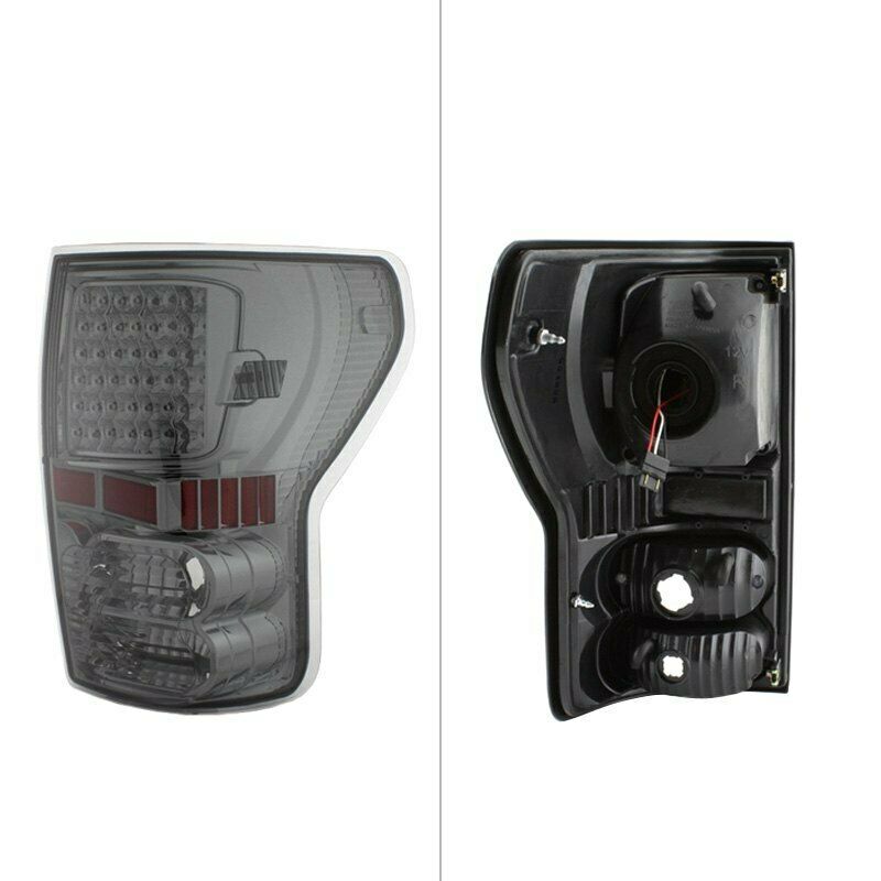 Spyder LED Smoked Tail Lights Set of 2 for 2007 - 2013 Toyota Tundra - 5013231