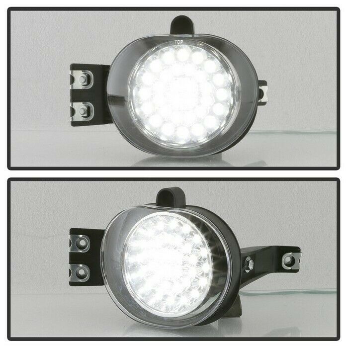 Spyder LED Fog Lights w/Switch Fits 02-08 Dodge Ram / 04-06 Durango - 5015600