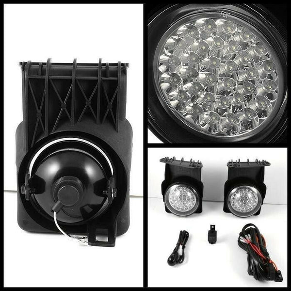 Spyder Auto LED Fog Lights w/Switch Fits 03-06 GMC Sierra 1500/2500/3500 5015679