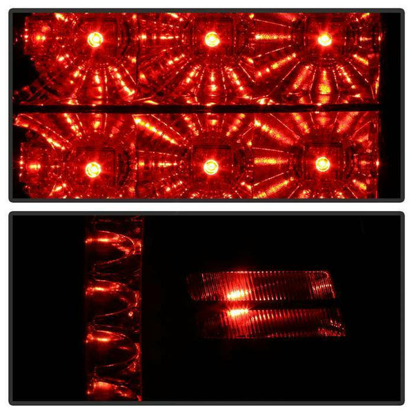 Spyder ALT-YD-DRAM09-L?ED-BK LED Black Tail Lights Incandescent only - 5017543