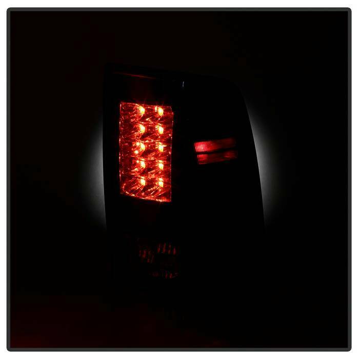 Spyder ALT-YD-DRAM09-L?ED-BK LED Black Tail Lights Incandescent only - 5017543