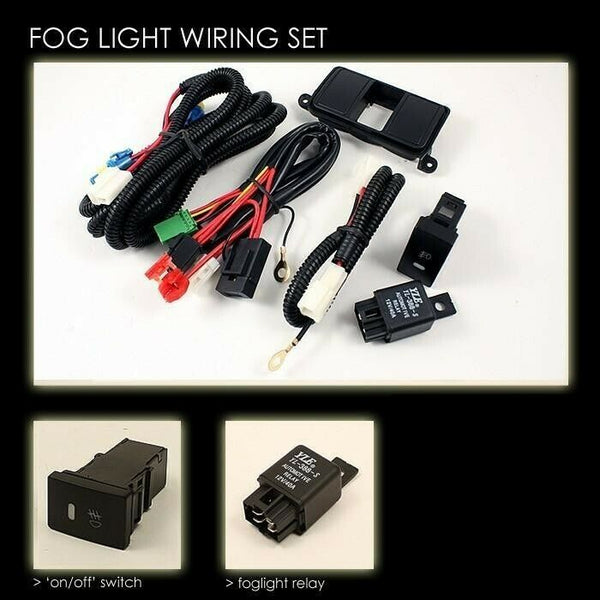 Spyder Auto OEM Yellow Fog Lights W/ Switch Fits 09-11 Honda Civic 4Dr - 5020703
