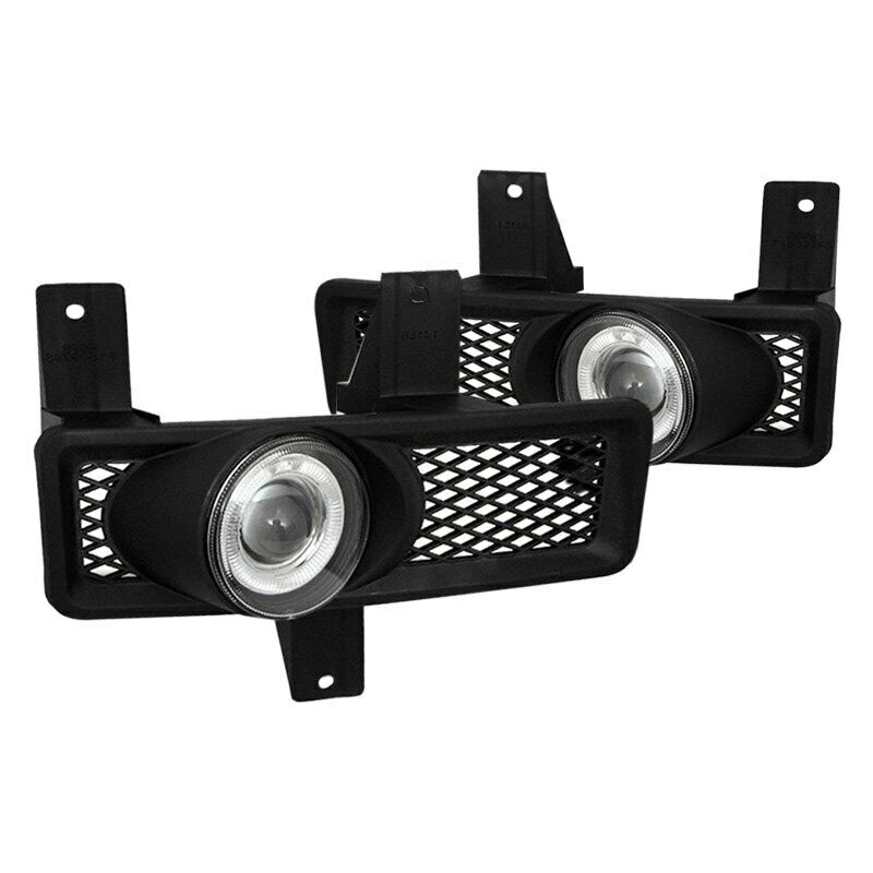 Spyder Auto Halo Projector Clear Fog Lights w/ Switch Fits 97-98 F-150 -5021328