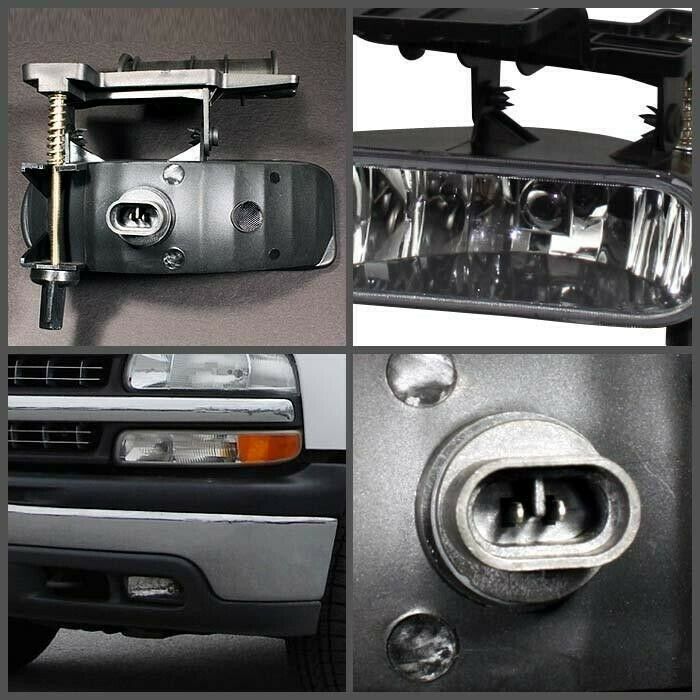 Spyder Auto Fog Lights wo/switch Fits 99-02 Silverado / 00-06 Suburban - 5023636