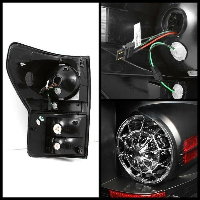 Spyder Auto ALT-YD-TTU07-LED-BK LED Tail Lights For 07-13 Toyota Tundra 5029584