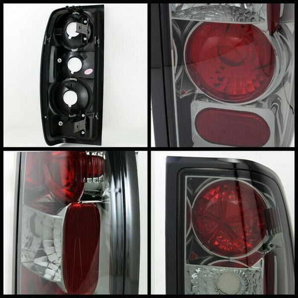 Spyder Auto Euro Style Smoke Tail Lights Fits 98-00 Nissan Frontier - 5033604