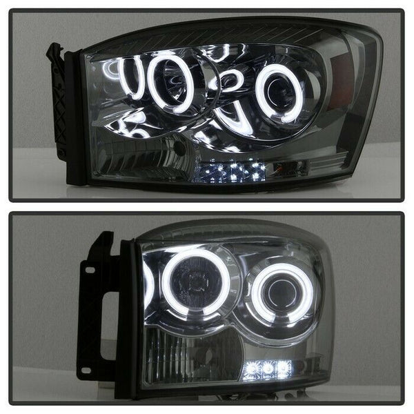 Spyder Auto Projector Headlights Fits 06-08 Ram 1500/06-09 Ram 2500/3500  5041968
