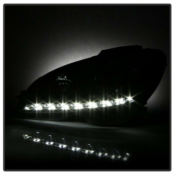 Spyder Auto Black Projector Head Lights For 08-11 Mercedes Benz C-Class  5042262
