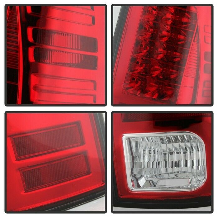 Spyder Auto LED Red Clear Tail Lights For 13-18 Dodge Ram 1500 - 5077547