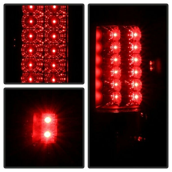 Spyder Auto 5078131 LED Tail Lights (Black Smoke) Fits 04-08 Ford F150 Styleside