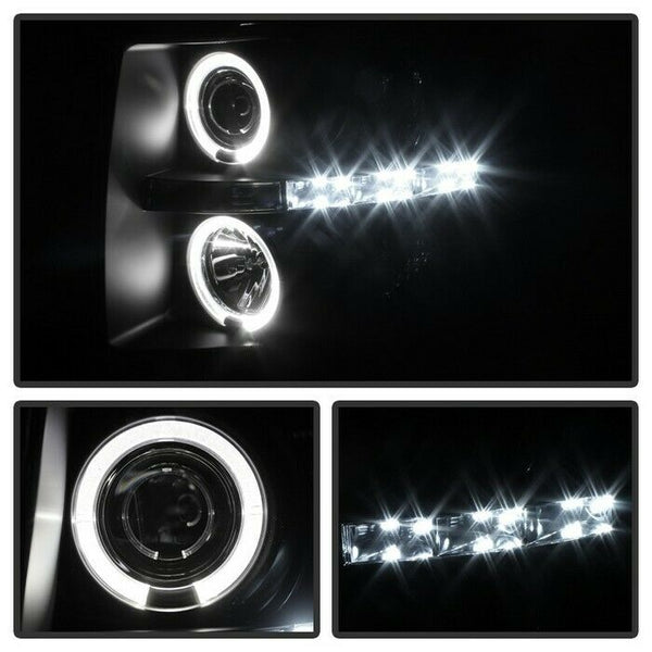 Spyder Auto 5078322 LED Projector Headlights For Silverado 1500/2500HD/3500HD