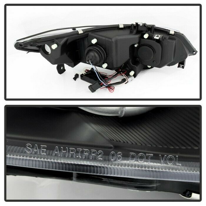 Spyder Auto 5079565 CCFL Halo Projector Headlights Fits 06-08 Honda Civic 2Dr