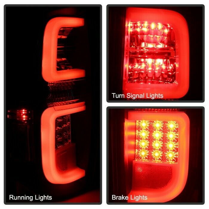 Spyder Auto LED Black Smoke Tail Lights For 14-16 Toyota Tundra - 5080202
