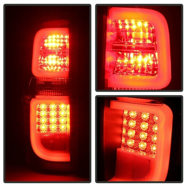 Spyder Auto LED Black Smoke Tail Lights For 14-16 Toyota Tundra - 5080202