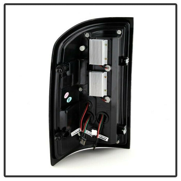 Spyder Auto 5080660 LED Tail Lights (Black) Fits 14-16 Sierra1500/2500HD/3500HD