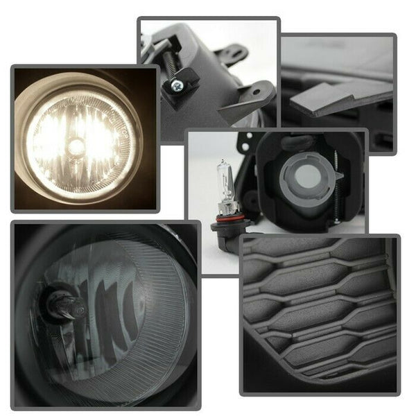 Spyder Auto 5080738 Fog Lights W/Switch- Smoke For Dodge Charger 11-14