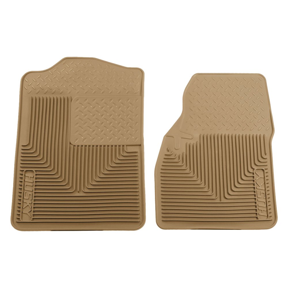 Husky Liners Heavy Duty 1st Row Tan Mats For 75-02 Chevy, Ford, GMC - 51043