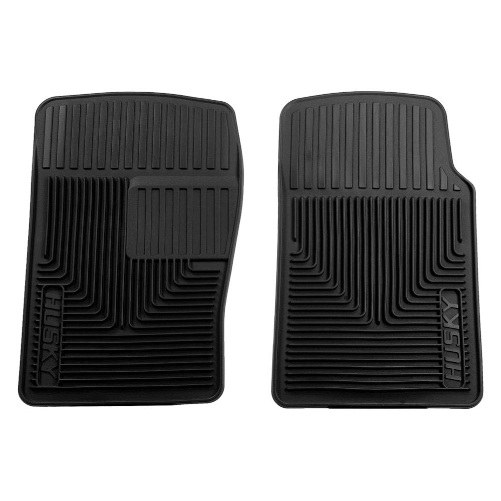 Husky Liners Heavy Duty 1st Row Black Mats For 80-09 Cadillac,Mercedes - 51091