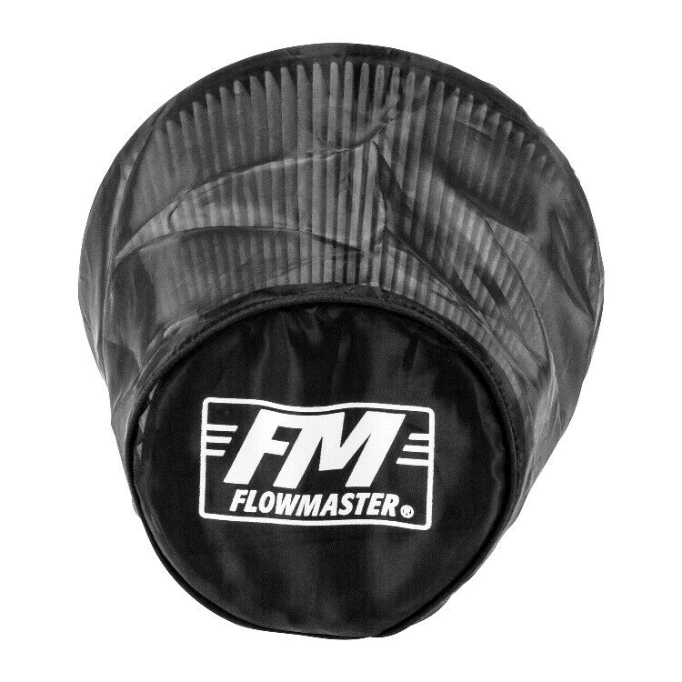Flowmaster BLK Synthetic Universal Air Filter Wrap for 6.25" Delta Force 615002