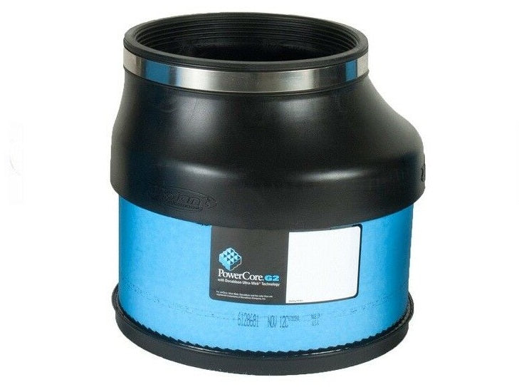 Volant PowerCore Round Straight Air Filter (6" F x 8" B x 8" T x 8" H) - 61508