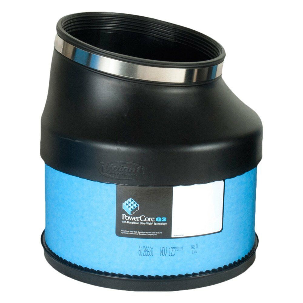 Volant PowerCore Round Straight Air Filter (6" F x 8" B x 8" T x 8" H) - 61517