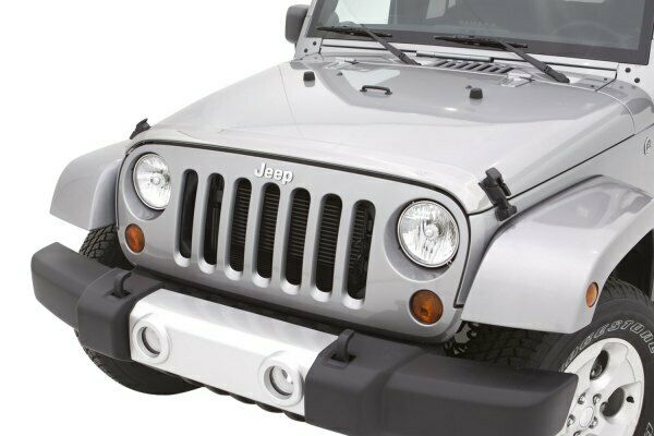 AVS Flush Mount Chrome Hood Protector For Jeep Wrangler JK 2007-2018 - 622060
