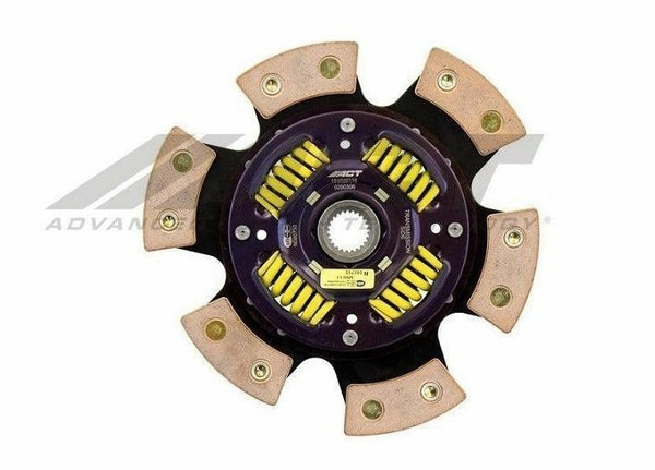 ACT For Mazda Kia & Ford Clutch Friction Disc-6 Pad Sprung Race Disc - 6224205