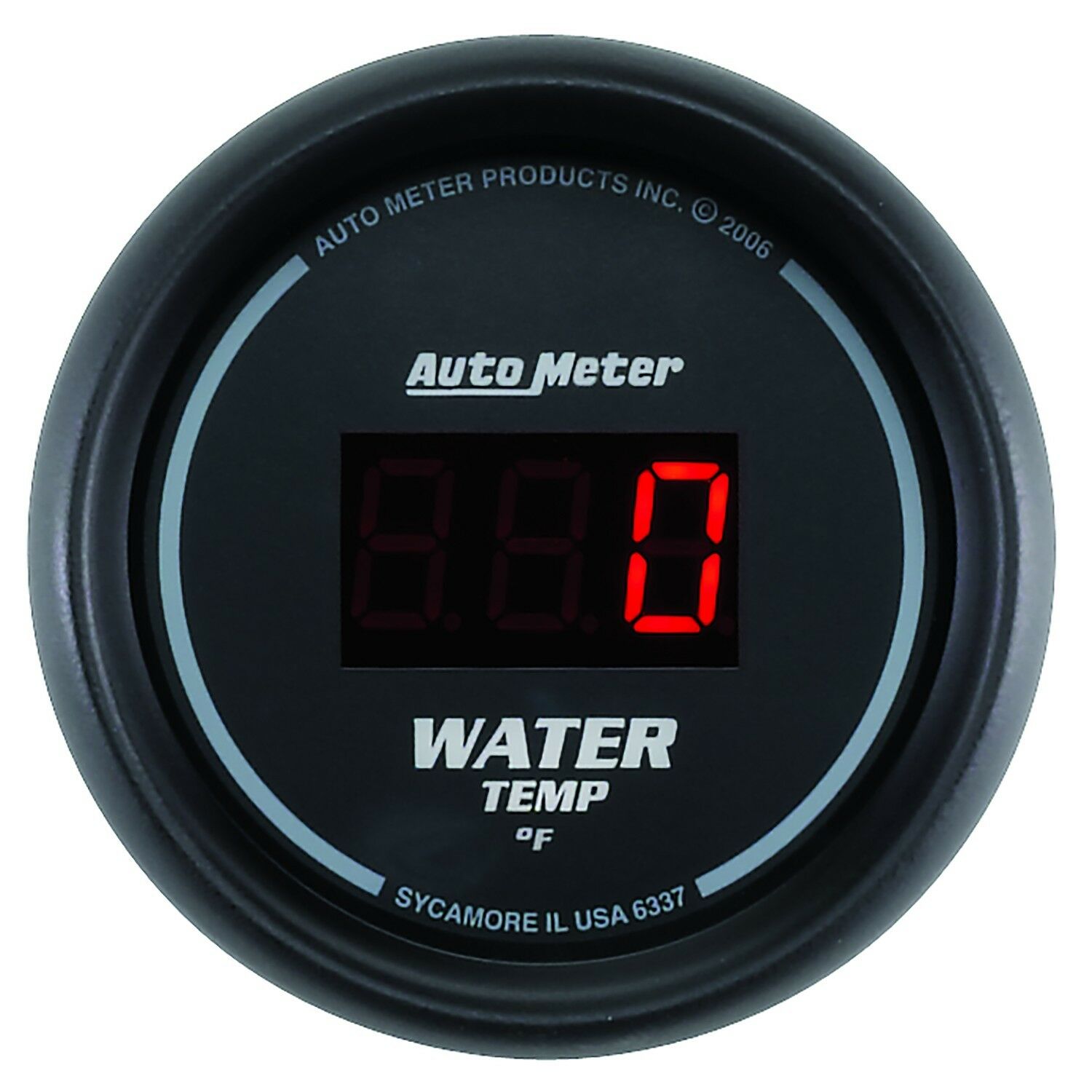 AutoMeter 0-340 °F Sport-Comp Digital Series Gauge - 6337