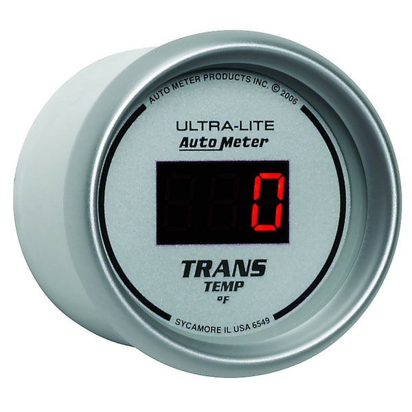 AutoMeter 0-340 °F Ultra-Lite Digital Series Transmission Temperature Gauge