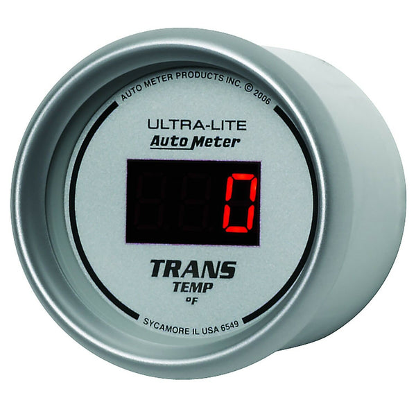 AutoMeter 0-340 °F Ultra-Lite Digital Series Transmission Temperature Gauge