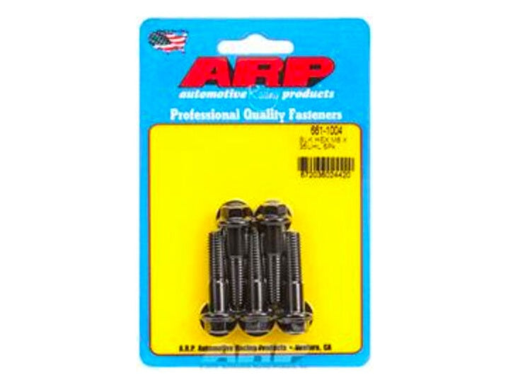 ARP Metric Thread Bolt Kit Black Oxide M8 x 1.25  (Set of 5) - 661-1004