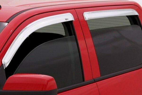 AVS 4-Piece Chrome Side Window Deflectors For Ford Escape 2013-2019 - 684383