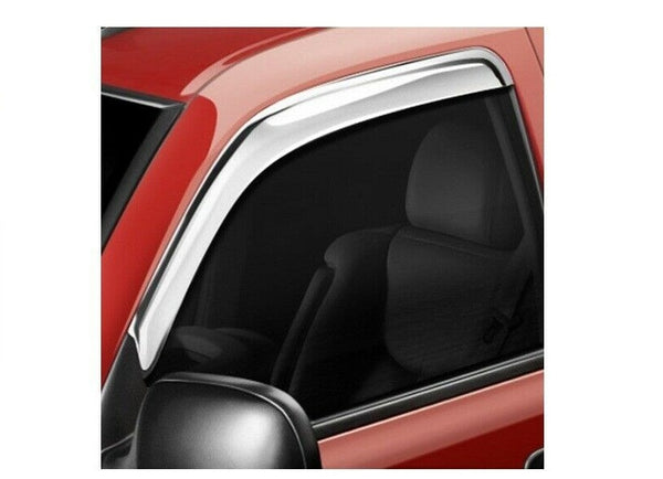AVS 4-Piece Chrome Side Window Deflectors For Ford Escape 2013-2019 - 684383