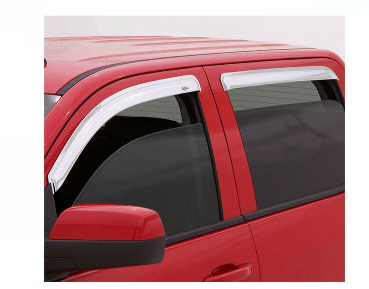 AVS Rain Guards 4Pc Chrome Window Vent Visor For 2012-2016 Honda CR-V - 684485