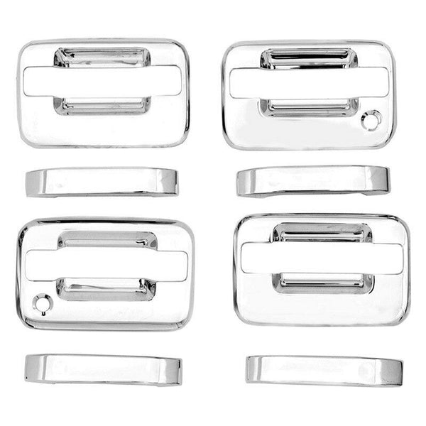 AVS Chrome Door Handle Bezels For Ford F-150 with Keypad 2004-2014 - 685102