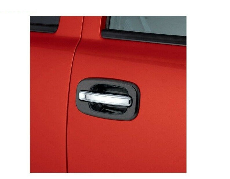 AVS Chrome Door Handle Lever Covers For Chevrolet Avalanche 2002-2006 - 685406