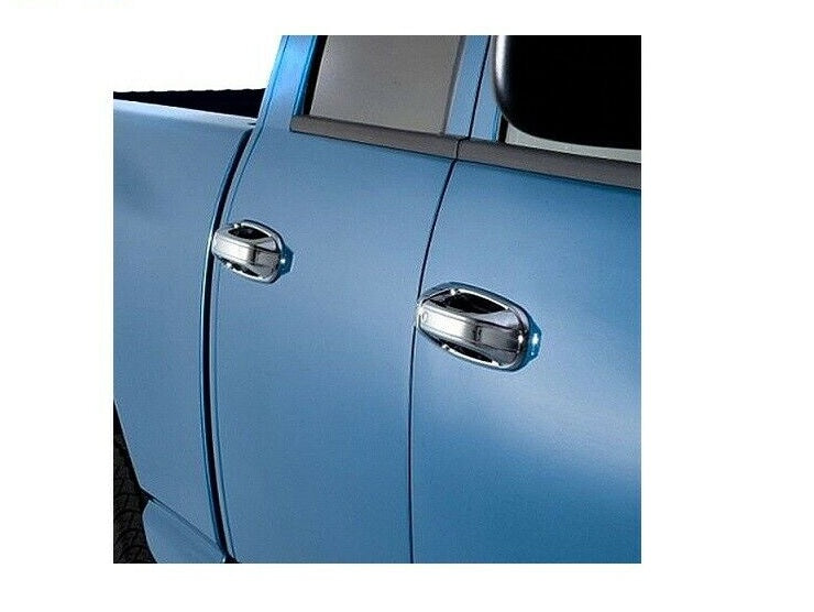 AVS Chrome Door Handle Bezels For Silverado & Sierra 1500 to 3500HD 14-18-685413
