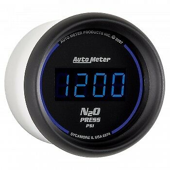 AutoMeter Cobalt Digital Series Nitrous Pressure Gauge 0-1600 PSI - 6974