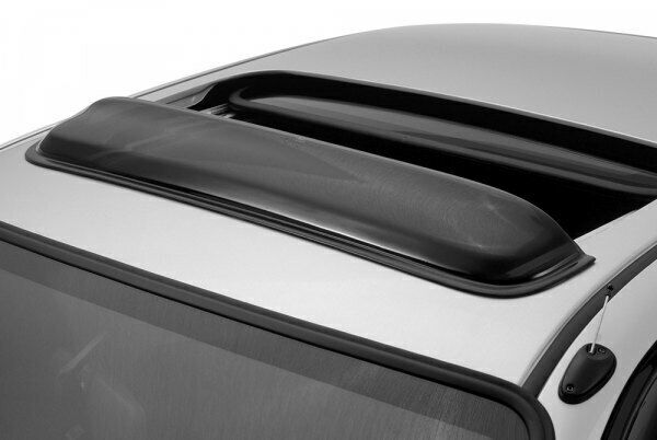 AVS Universal Smoke Classic Wide Sunroof Windflector Fits up to 33inches - 77001