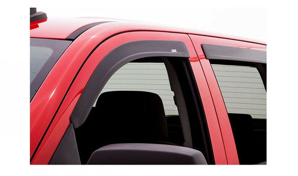 AVS 4Pc Matte Black Window Vent Visor For 07-13 Chevy GMC 1500 2500 3500  774007